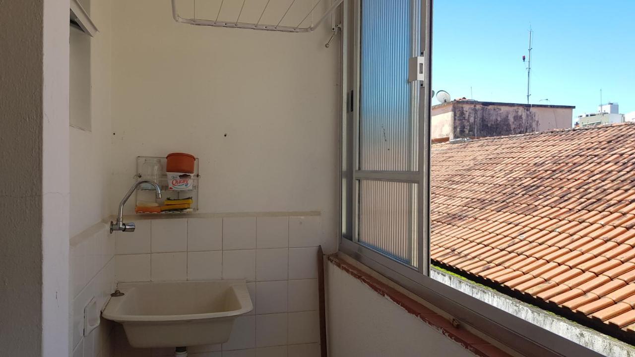 Apartamento A Uma Quadra Da Praia 과루자 외부 사진